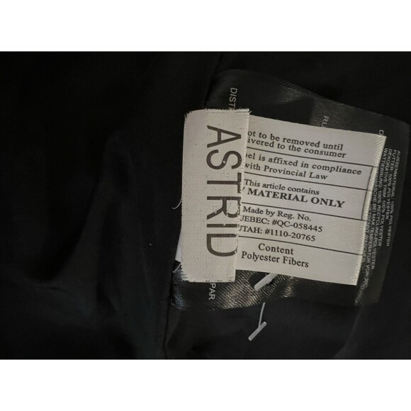 Noize Astrid Mid Length Parka Vegan Cruelty-Free Size Small Seaport Green - Picture 13 of 16